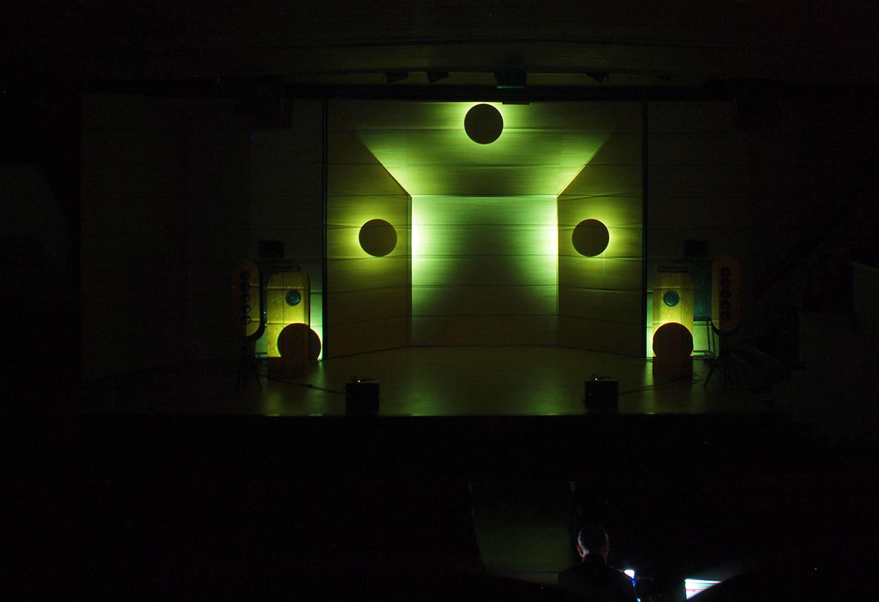 intro "Creation du Mond" Parmegiani, San Fedele Auditorium Milano 10/3/2015
